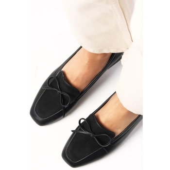 mio gusto tilda black color blunt toe σε προσφορά