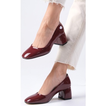 mio gusto jade burgundy color patent σε προσφορά