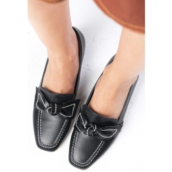 mio gusto viola black color flat toe σε προσφορά