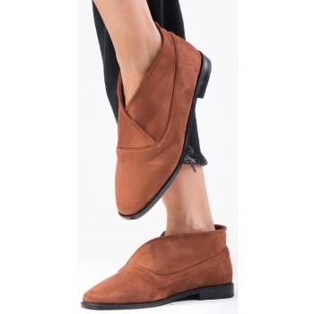 mio gusto clarisse brown stretch suede σε προσφορά