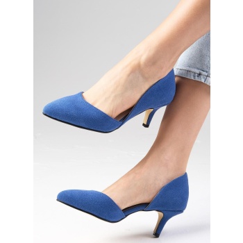 mio gusto rene jeans blue color suede σε προσφορά