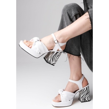 mio gusto sandra women`s white platform σε προσφορά