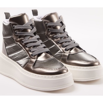 trendyol silver metallic chunky sole σε προσφορά