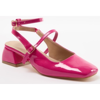 trendyol fuchsia mary jane ankle-tie σε προσφορά