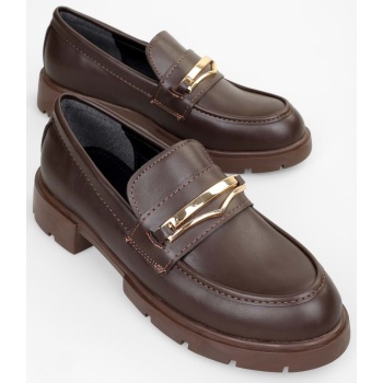 shoeberry women`s glide brown leather σε προσφορά