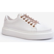  leather women`s sports shoes chebello 4362 white