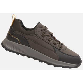 brown men`s sneakers geox terrestre  σε προσφορά