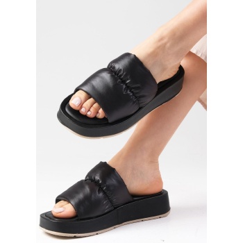 mio gusto black color blunt toe σε προσφορά