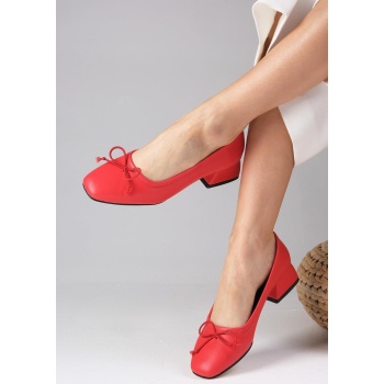 mio gusto bellamy red color bow σε προσφορά