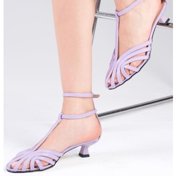 mio gusto antonella lilac color ankle σε προσφορά