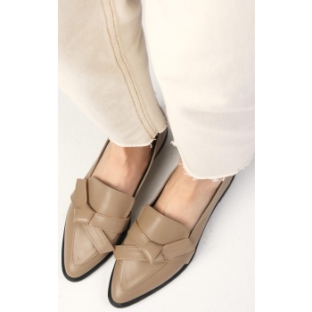 mio gusto ezra women`s mink loafers σε προσφορά