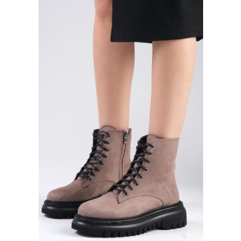 mio gusto alex mink women`s suede ankle σε προσφορά