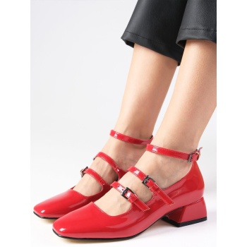 mio gusto baylee red color patent σε προσφορά