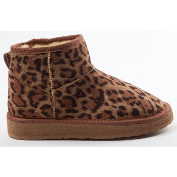 trendyol leopard flatform brown short σε προσφορά