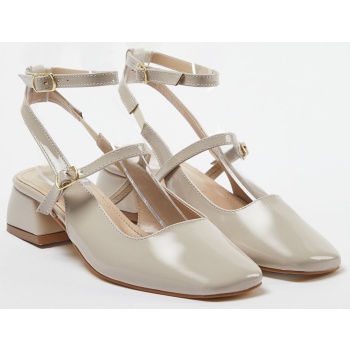 trendyol beige mary jane ankle strap σε προσφορά