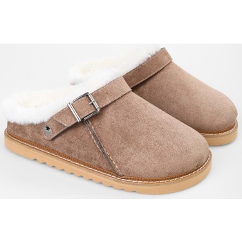 shoeberry women`s saboi mink suede σε προσφορά