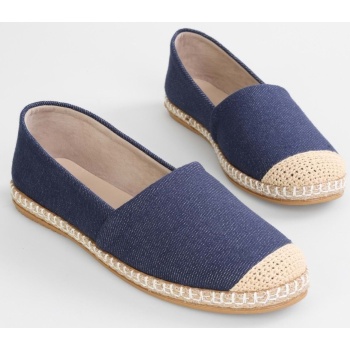 shoeberry women`s koin navy blue linen σε προσφορά