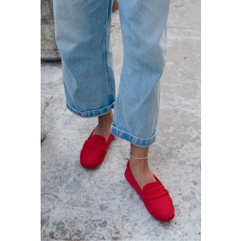 ni̇şantaşi shoes astoria red knitted σε προσφορά