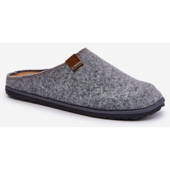 men`s preventive slippers inblu grey