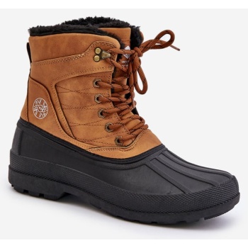 men`s snow boots lee cooper camel σε προσφορά