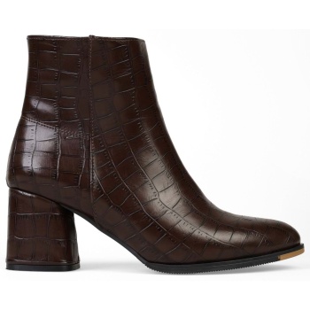 shoeberry women`s haylee brown croco σε προσφορά