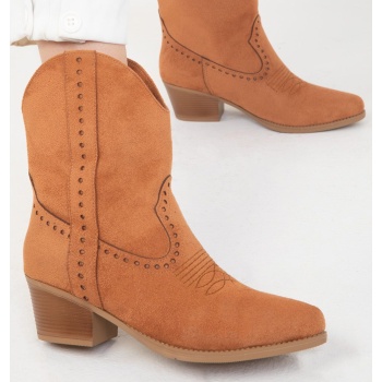 soho tan suede women`s boots & bootie σε προσφορά