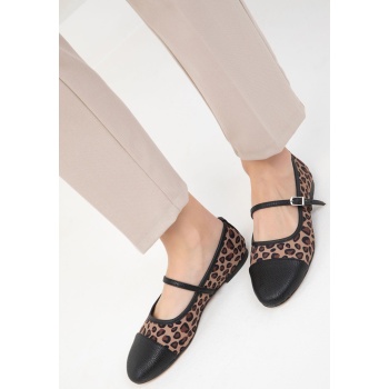 soho leopard women`s ballerina 20018 σε προσφορά