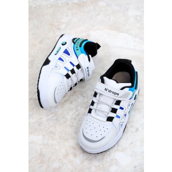 soho white-blue-green kids sneaker 19609 σε προσφορά