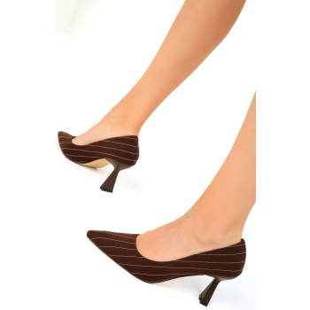 soho brown women`s classic high heel σε προσφορά