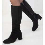  soho black suede women`s boots 19953