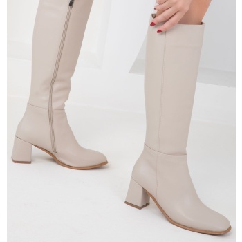 soho beige women`s boots 19953 σε προσφορά