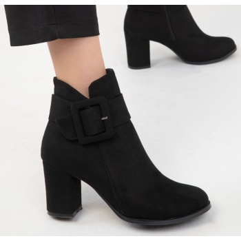 soho black suede women`s boots & bootie σε προσφορά