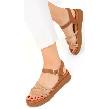 soho tan womens sandals 19162 σε προσφορά