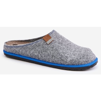 men`s slippers home footwear light gray