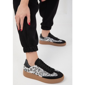 soho black-leopard women`s sneakers σε προσφορά