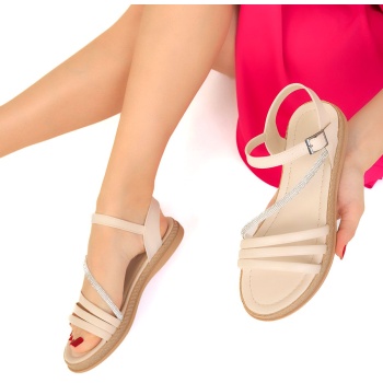 soho beige women`s sandals 19108 σε προσφορά