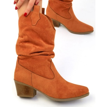 soho tan suede women`s boots & bootie σε προσφορά