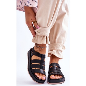 zaxy women`s vegan velcro sandals