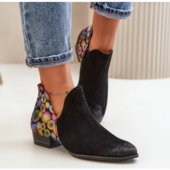 leather ankle boots maciejka with