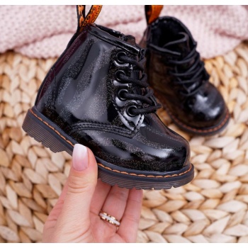 children`s boots with zipper black omua σε προσφορά
