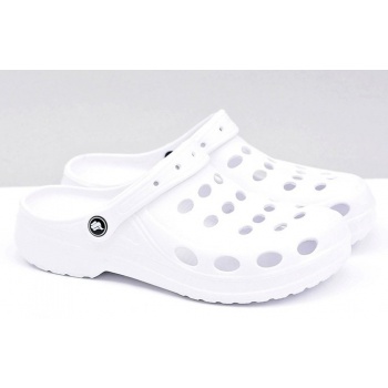 men`s slides sandals crocs white