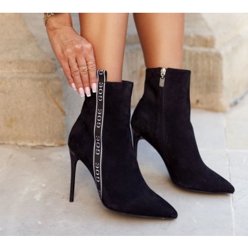 women’s boots on high heel black σε προσφορά