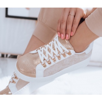 women`s sneakers miss beige dstreet σε προσφορά