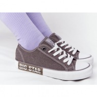  women`s sneakers big star hh274116 grey
