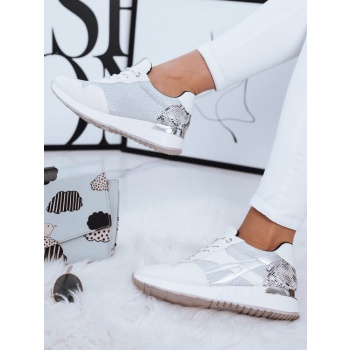 kathryn women`s silver sneakers dstreet σε προσφορά