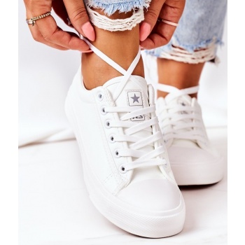 women`s leather sneakers white mega