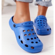  women`s slides foam blue crocs eva