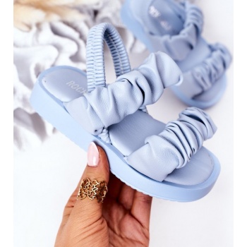 children`s sandals with drawstring blue σε προσφορά