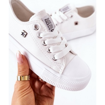 children`s leather sneakers big star