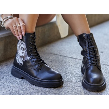 women`s high boots with print goe σε προσφορά
